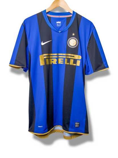 Inter Milan 2008/2009 Thuis Shirt Adriano #10 (M)