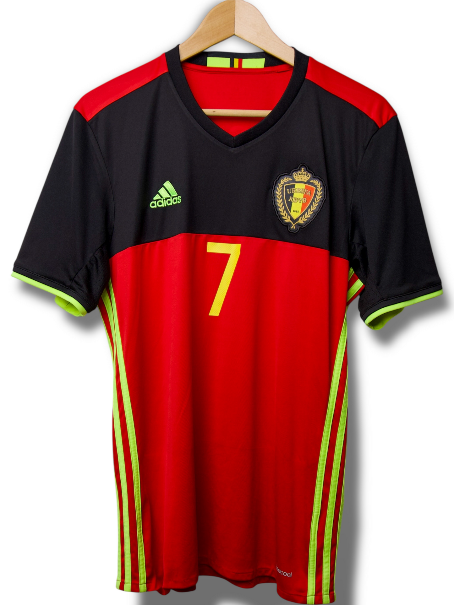 Belgium 2016 Home Shirt De Bruyne #7 (L)