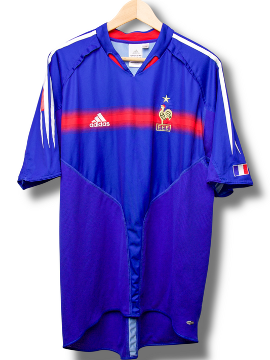 Frankrijk 2004 Thuis Shirt (XL)