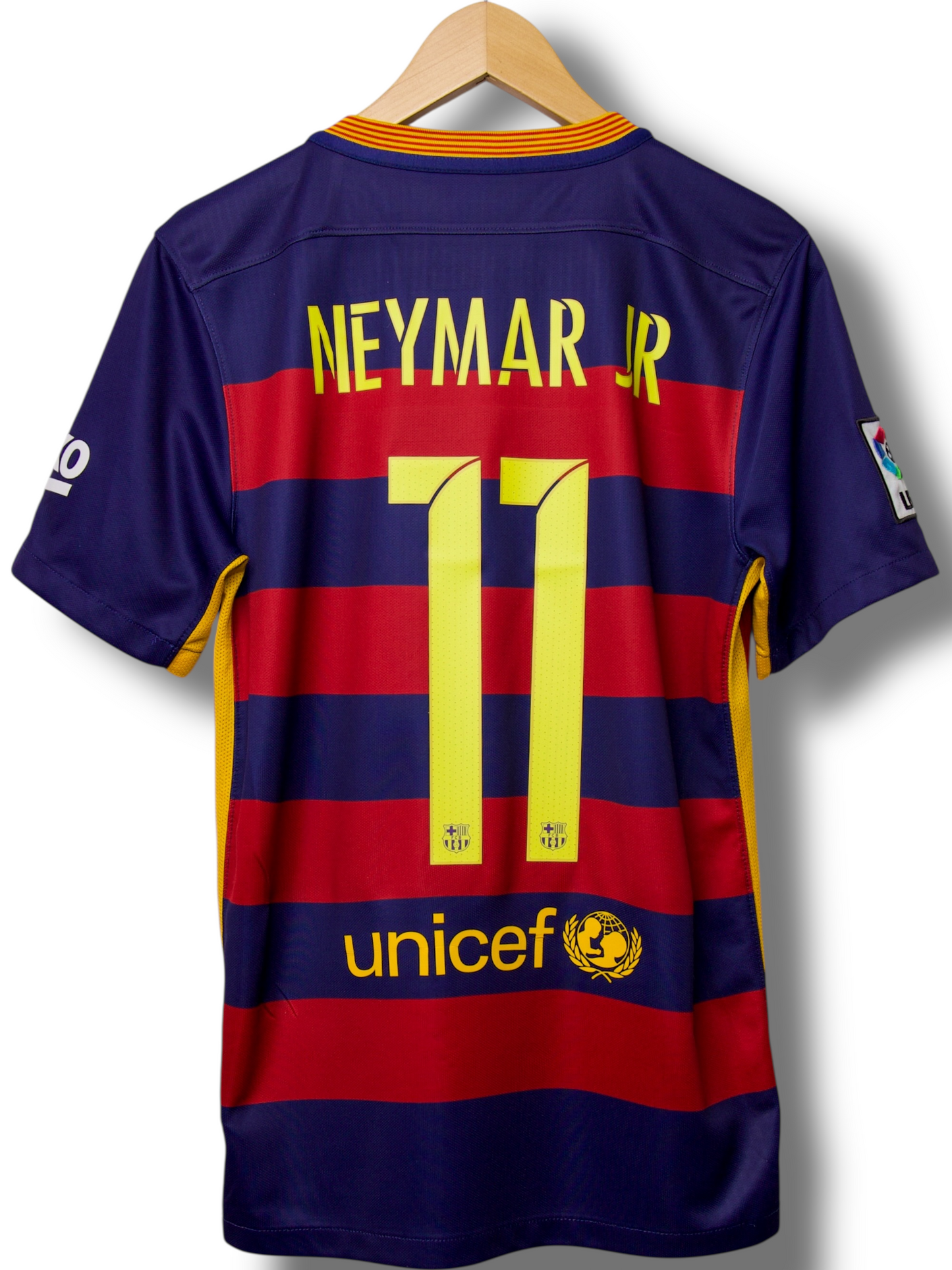 Barcelona 2015/2016 Thuis Shirt Neymar #11 (S)