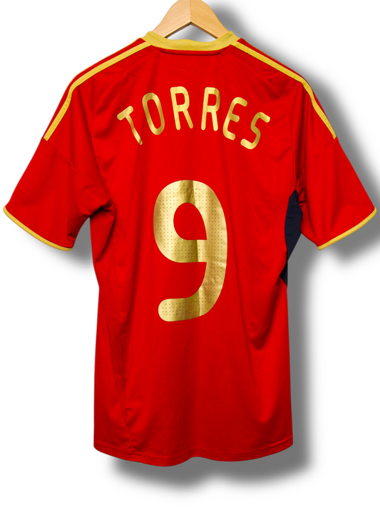 Spanje 2009 Thuis Shirt Torres #9 (M)