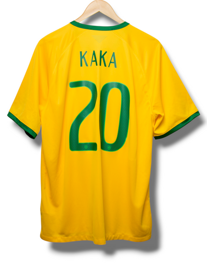 Brazilië 2014 Thuis Shirt Kaká #20 (XL)