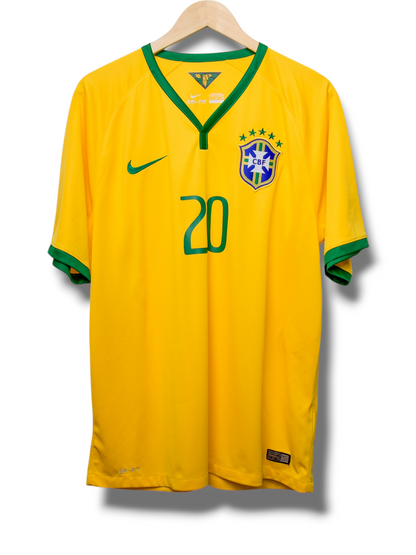 Brazilië 2014 Thuis Shirt Kaká #20 (XL)