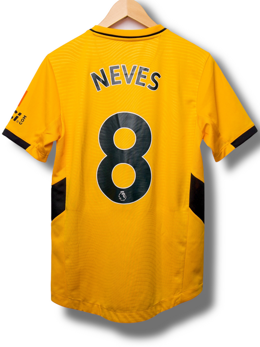 Wolves 2021/2022 Thuis Shirt Neves #8 (S)