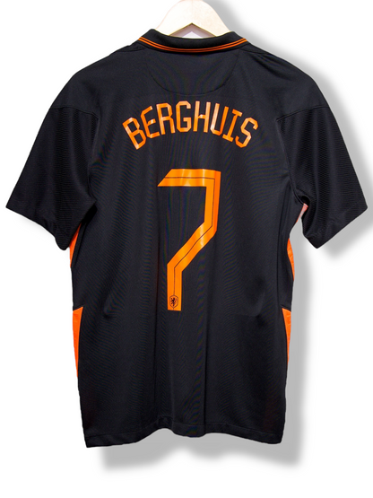 Nederland 2020/2021 Uit Shirt Berghuis #7 (M)