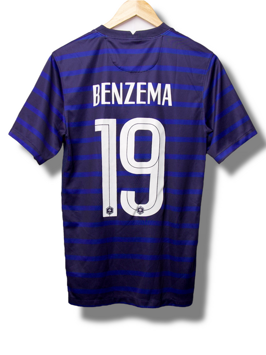 Frankrijk 2020 Thuis Shirt Benzema #19 (S)