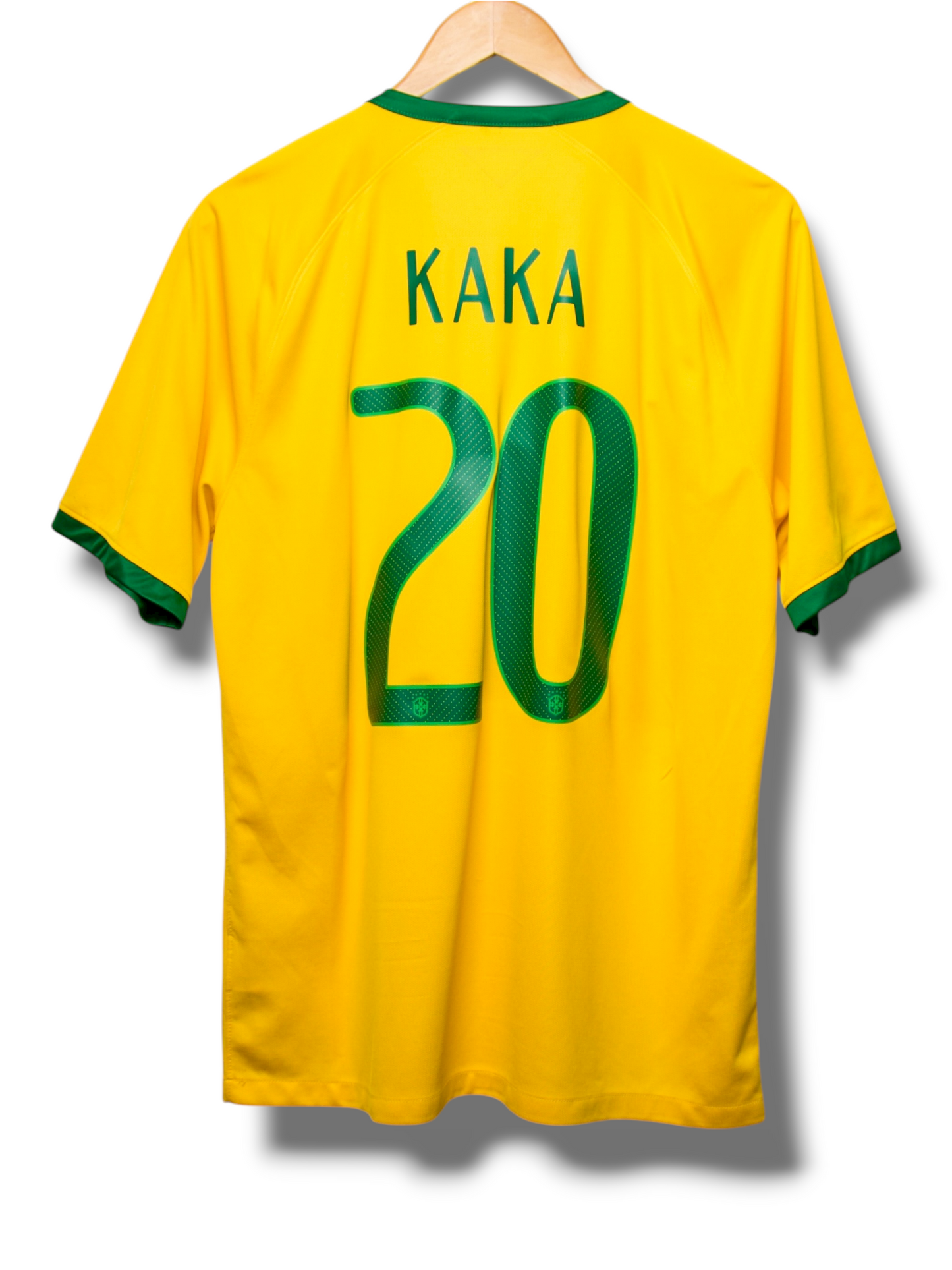 Brazilië 2014 Thuis Shirt Kaká #20 (L)
