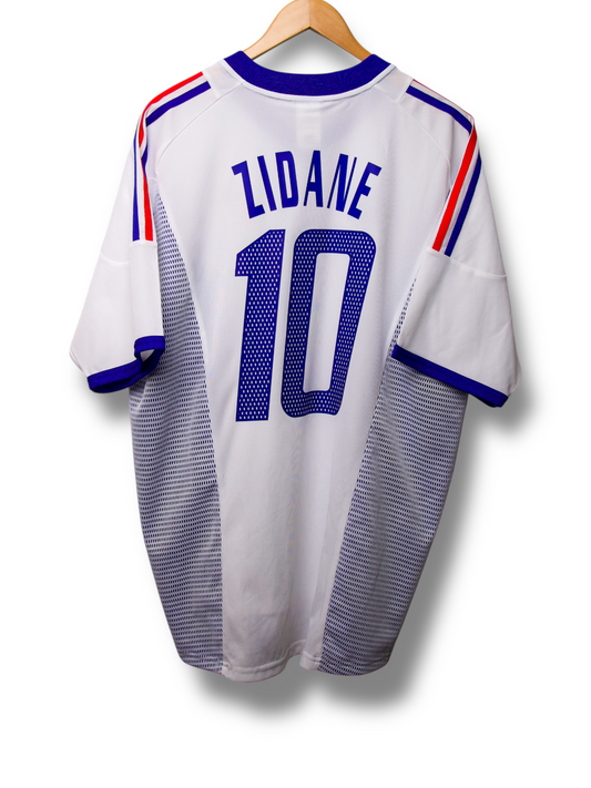 Frankrijk 2002/2004 Uit Shirt Zidane #10 (XL)