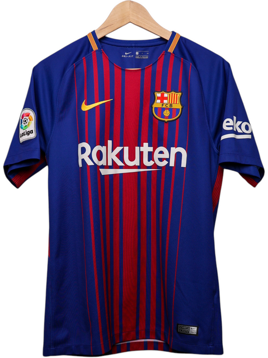Barcelona 2017/2018 Thuis Shirt (S)