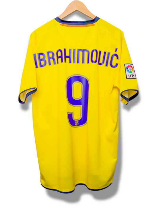 Barcelona 2008/2010 Uit Shirt Ibrahimović #9 (L)
