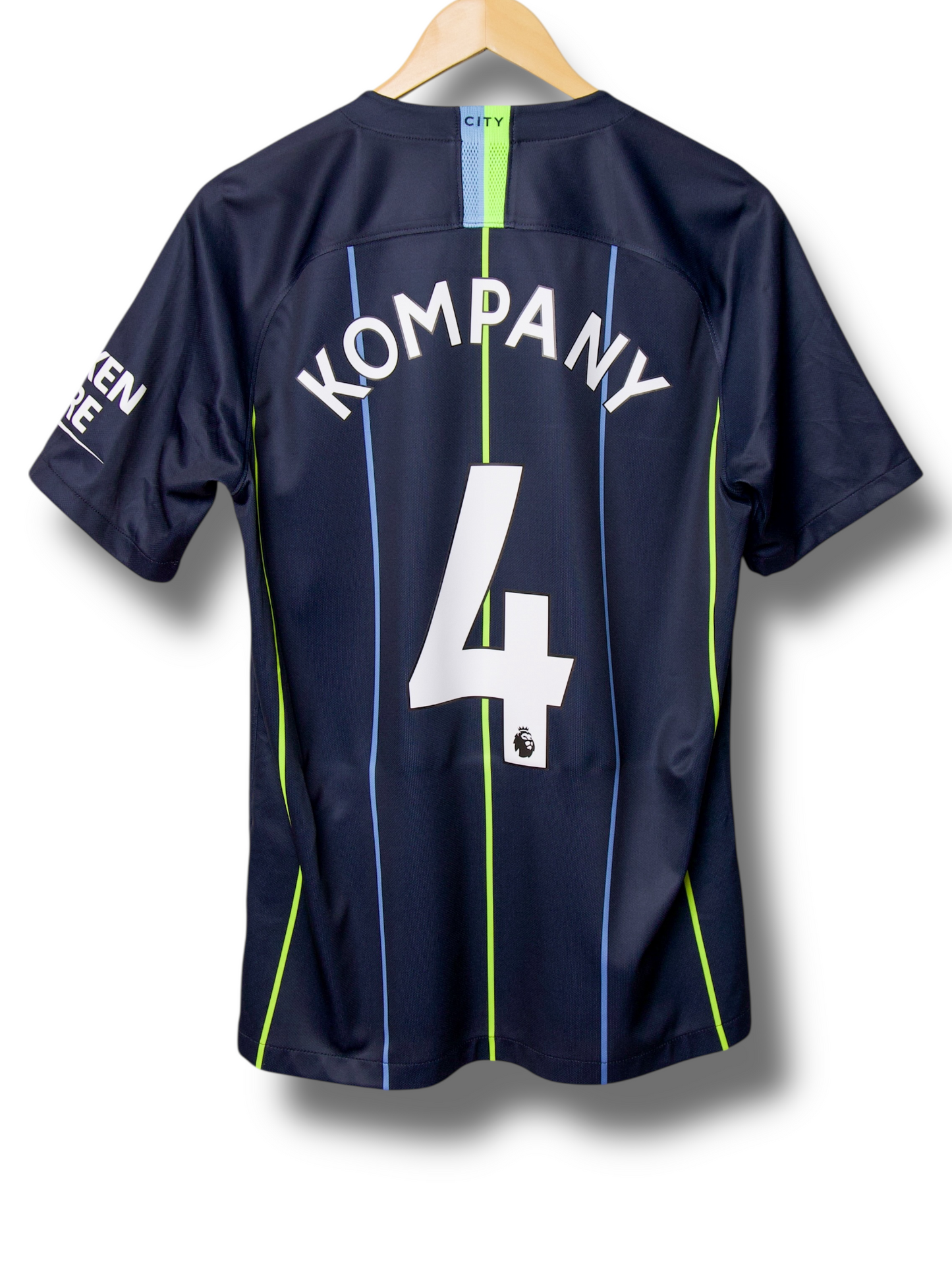 Manchester City 2018/2019 Uit Shirt Kompany #4 (M)