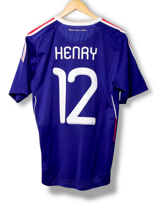 Frankrijk 2010 Thuis Shirt Henry #12 (M)