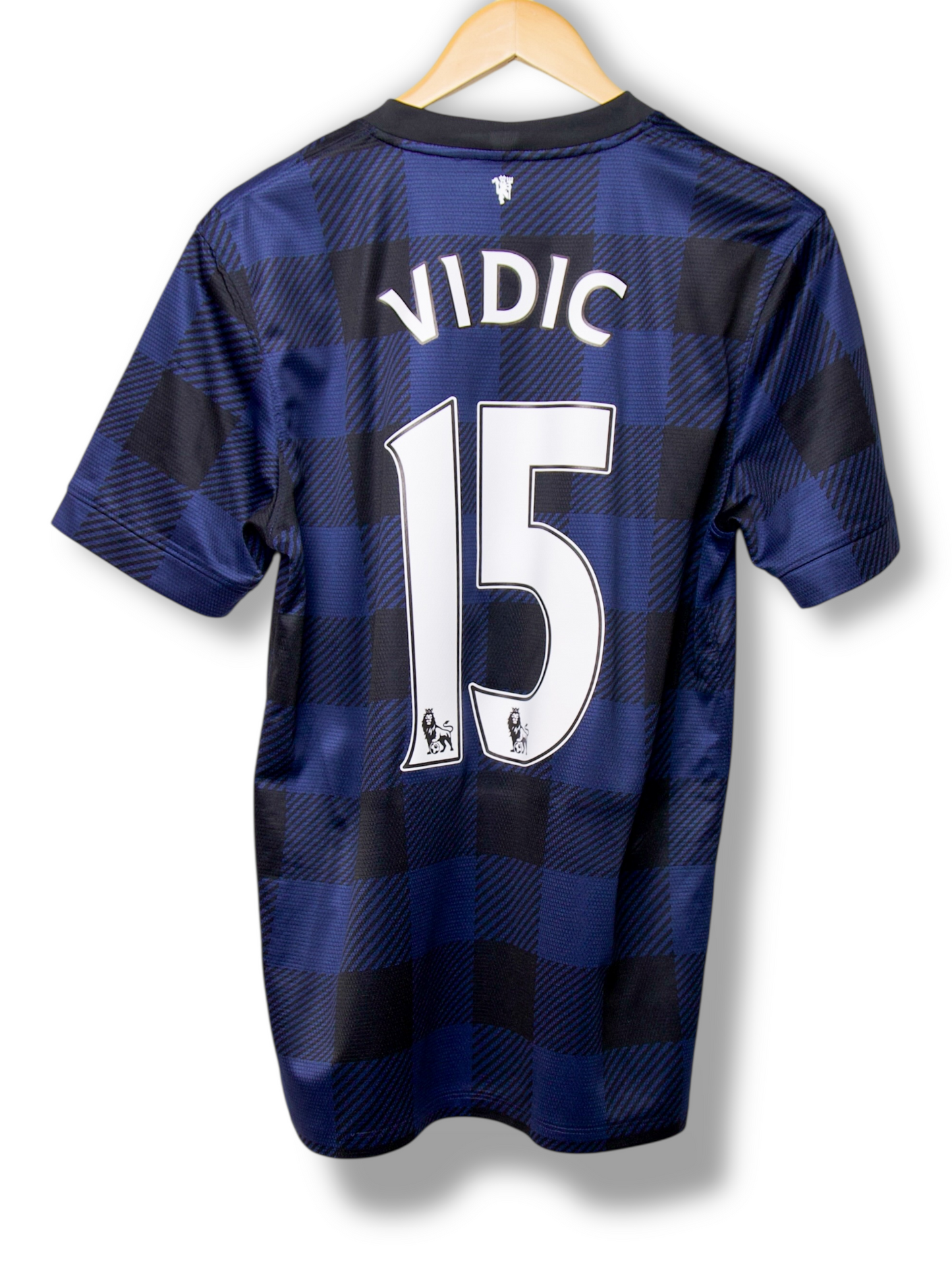 Manchester United 2013/2014 Uit Shirt Vidić #15 (S)