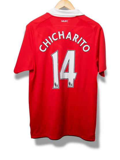 Manchester United 2010/2011 Thuis Shirt Chicharito #14 (M)