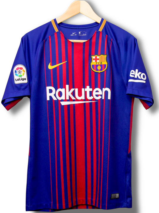 Barcelona 2017/2018 Thuis Shirt (S)