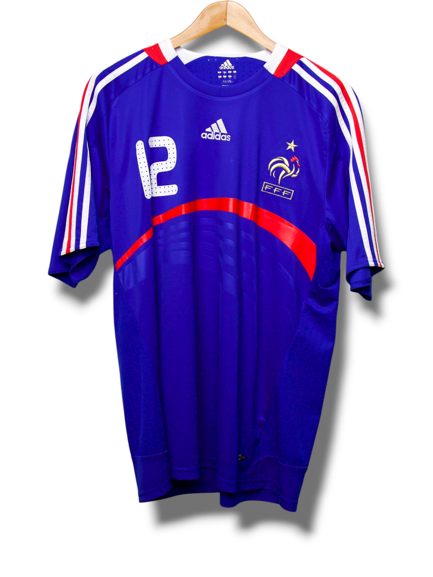 Frankrijk 2008 Thuis Shirt Henry #12 (L)