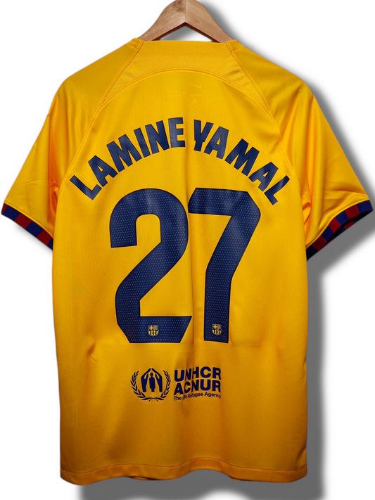Barcelona 2022/2023 4e Shirt Lamine Yamal #27 (S)