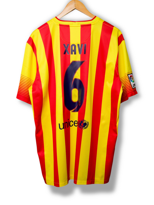 Barcelona 2012/2013 Uit Shirt Xavi #6 (XL)