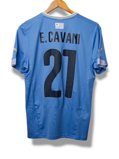 Uruguay 2014 Thuis Shirt Cavani #21 (S)