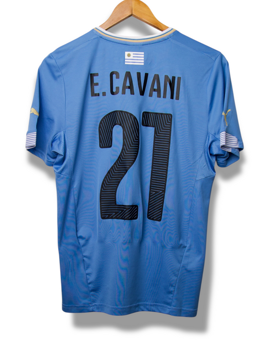 Uruguay 2014 Thuis Shirt Cavani #21 (S)