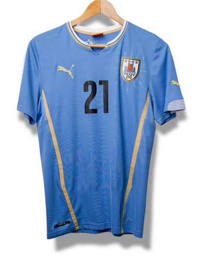 Uruguay 2014 Thuis Shirt Cavani #21 (S)