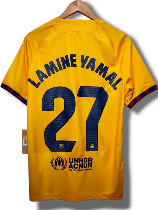Barcelona 2022/2023 4e Shirt Lamine Yamal #27 (M)
