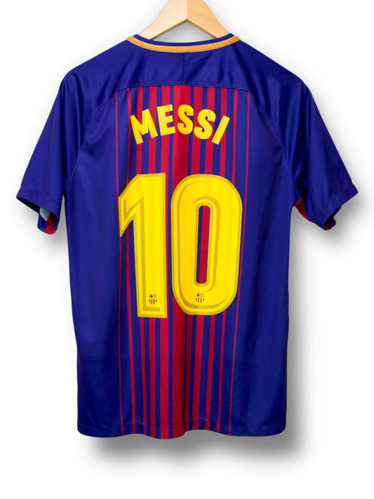 Barcelona 2017/2018 Thuis Shirt Messi #10 (M)