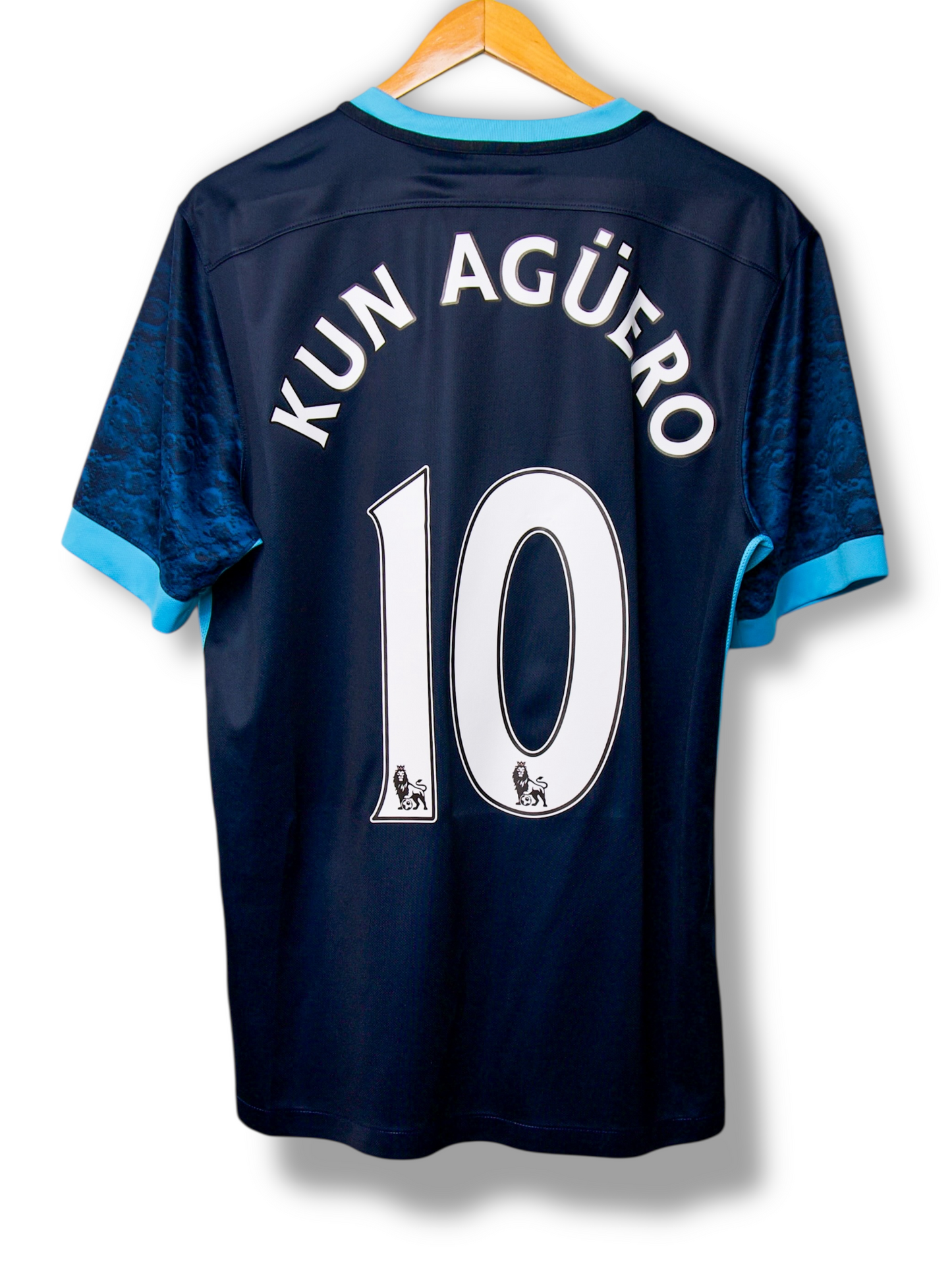 Manchester City 2015/2016 Uit Shirt Kun Agüero #10 (L)