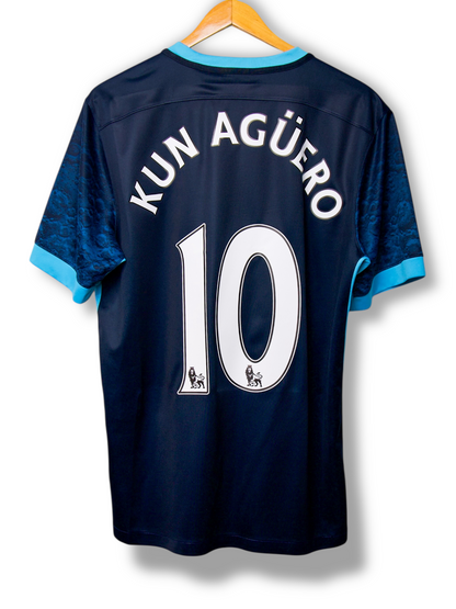 Manchester City 2015/2016 Uit Shirt Kun Agüero #10 (L)