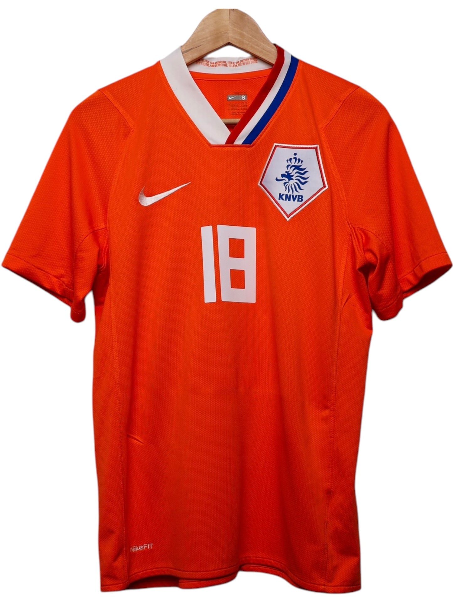 Nederland 2008 Thuis Shirt Kuyt #18 (S)
