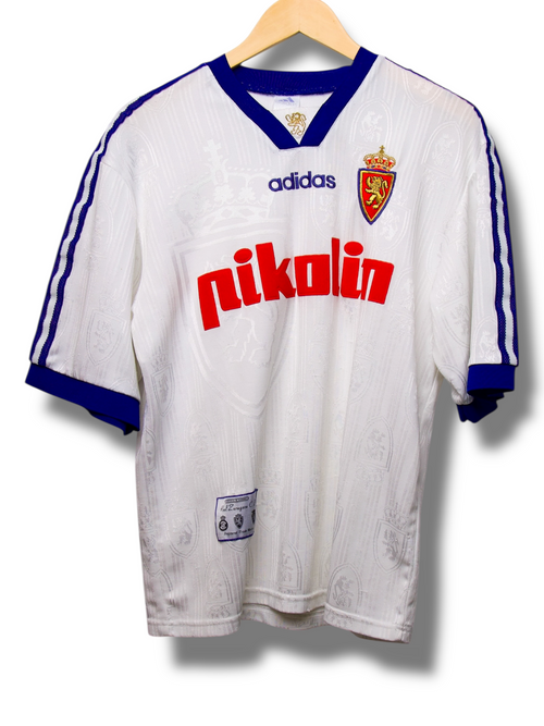 Real Zaragoza 1997/1998 Thuis Shirt (M)