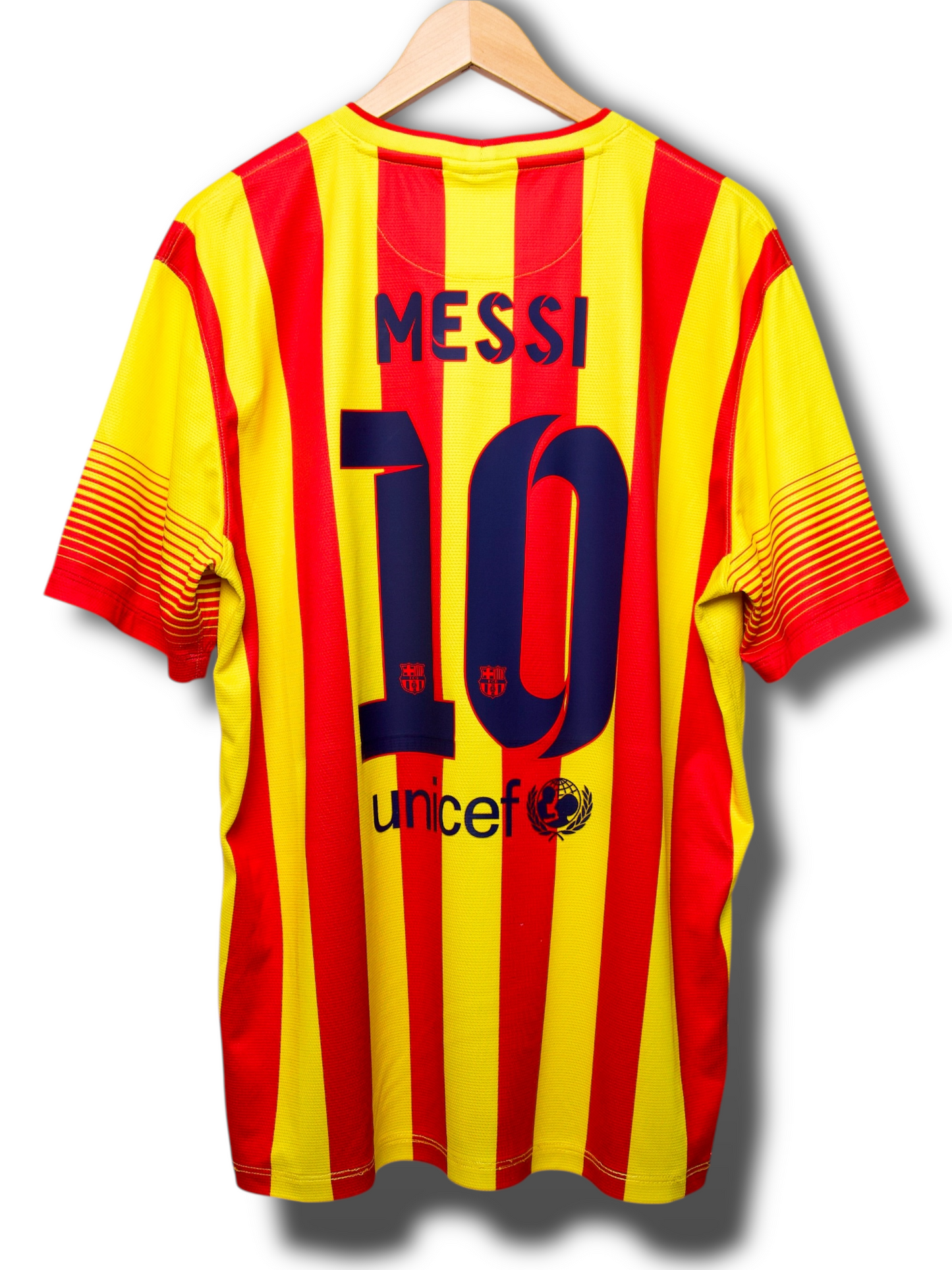Barcelona 2013/2014 Uit Shirt Messi #10 (XL)