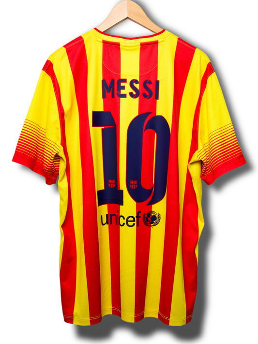 Barcelona 2013/2014 Uit Shirt Messi #10 (XL)