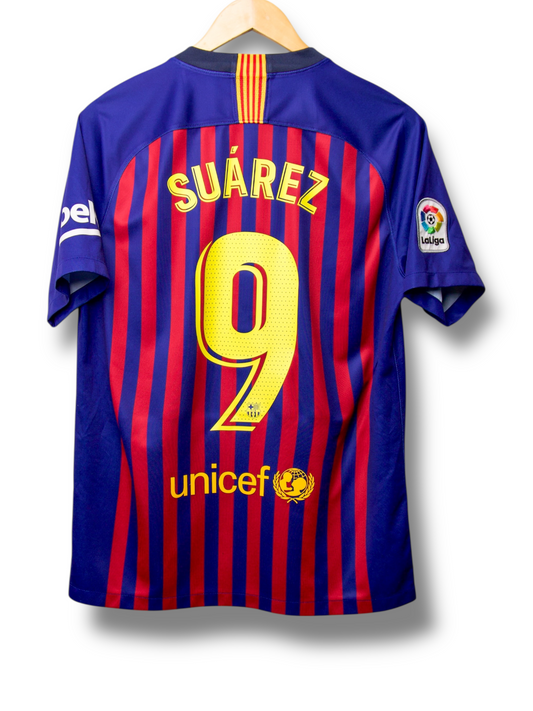 Barcelona 2018/2019 Thuis Shirt Suarez #9 (M)