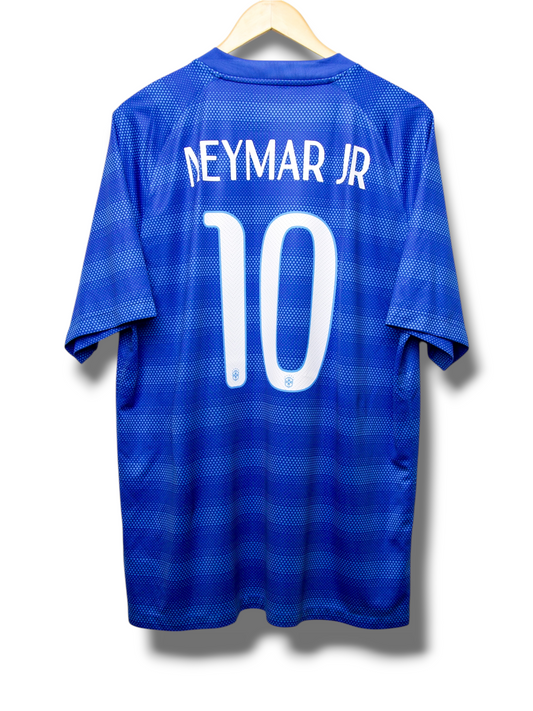 Brazilië 2014 Uit Shirt Neymar #10 (M)