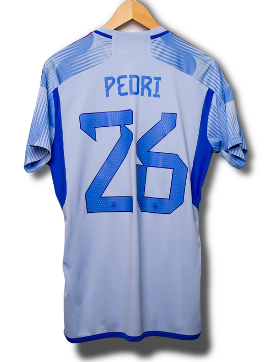 Spanje 2022 Uit Shirt Pedri #26 (M)