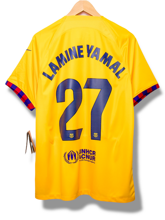 Barcelona 2022/2023 4e Shirt Lamine Yamal #27 (S)