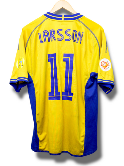 Zweden 2004 Thuis Shirt Larsson 11 (XL)