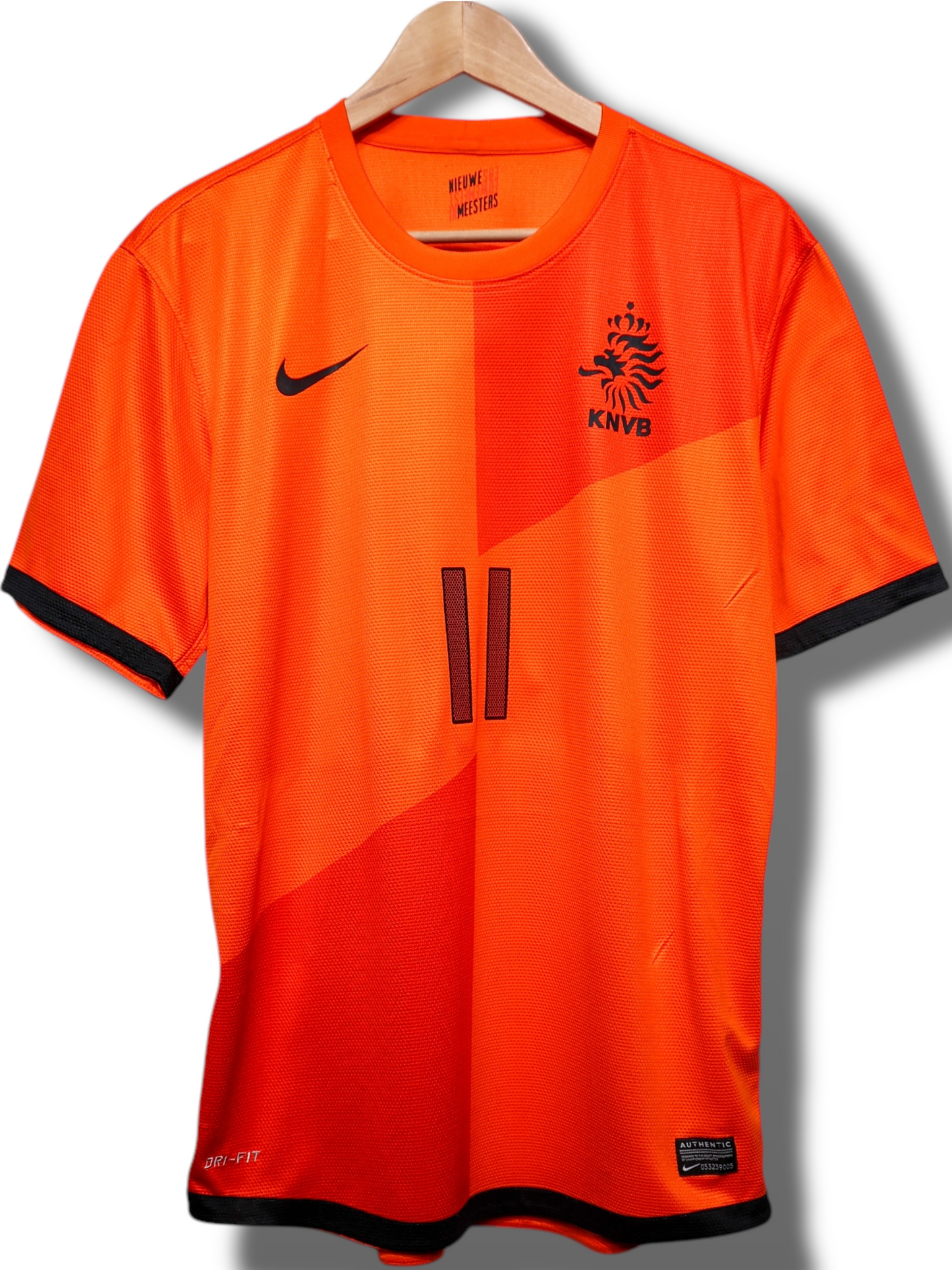 Nederland 2012 Thuis Shirt Robben #11 (M)