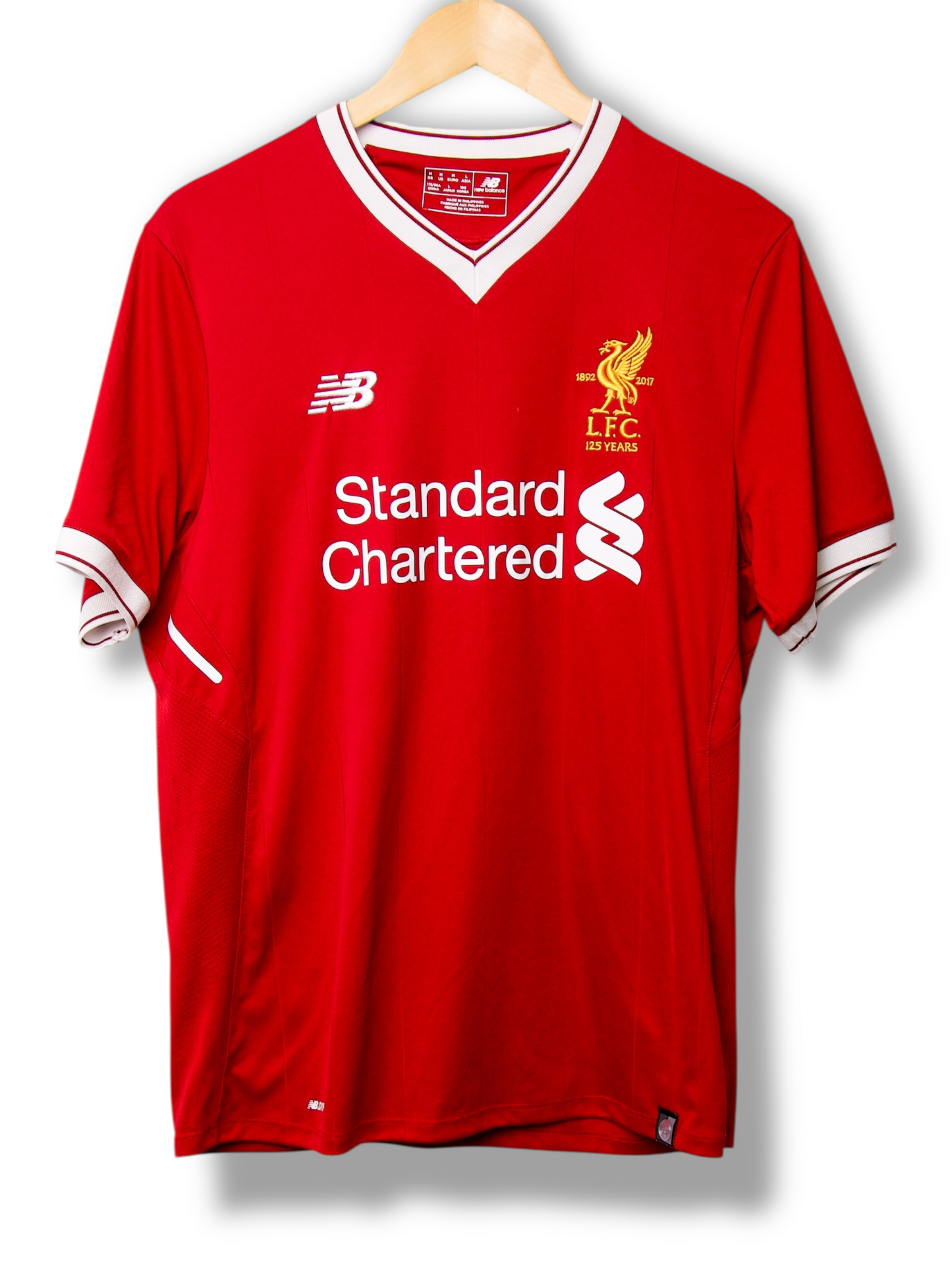 Liverpool 2017/2018 Thuis Shirt Virgil #4 (M)