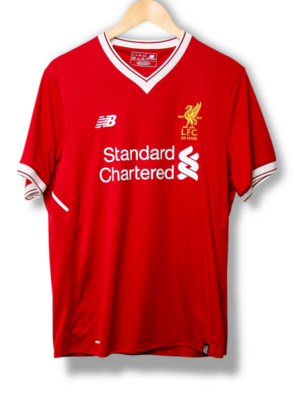 Liverpool 2017/2018 Thuis Shirt Virgil #4 (M)
