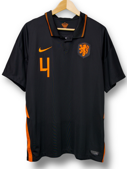 Nederland 2020 Uit Shirt Virgil #4 (XL)
