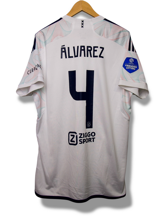 Ajax 2023/2024 Uit Shirt Álvarez #4 (XL)