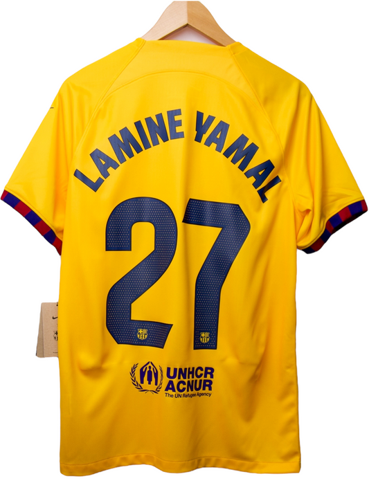 Barcelona 2022/2023 4e Shirt Lamine Yamal #27 (L)