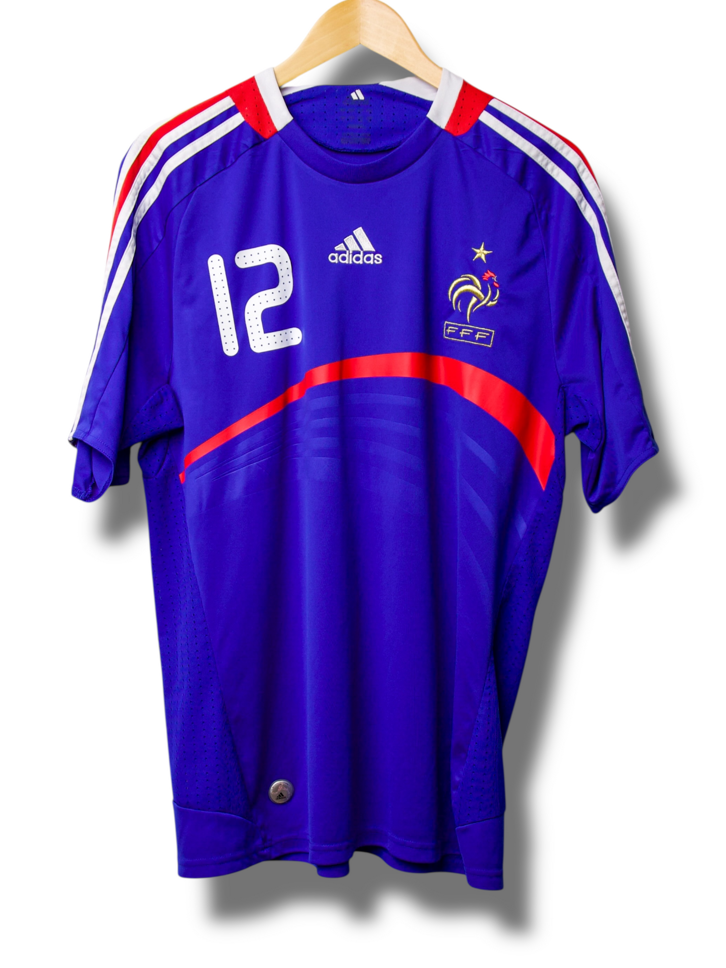 Frankrijk 2008 Thuis Shirt Henry #12 (L)