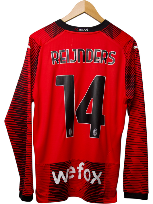 AC Milan 2023/2024 Thuis Shirt Reijnders #14 (M)