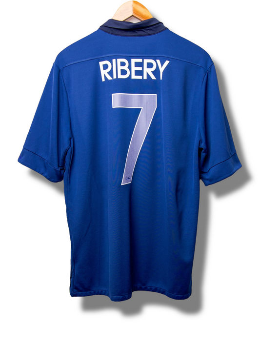 Frankrijk 2011 Thuis Shirt Ribery #7 (XL)