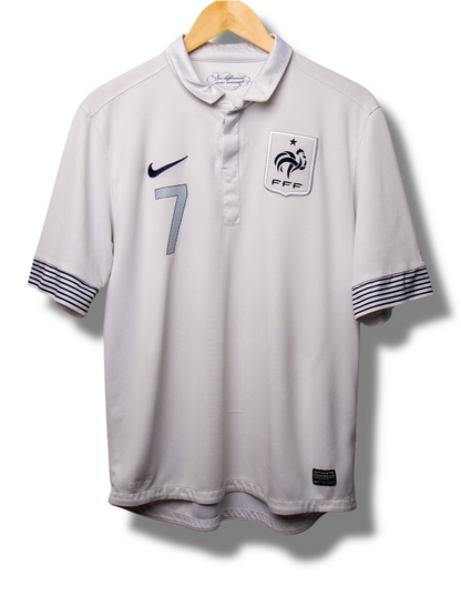 Frankrijk 2012 Uit Shirt Ribery #7 (L)