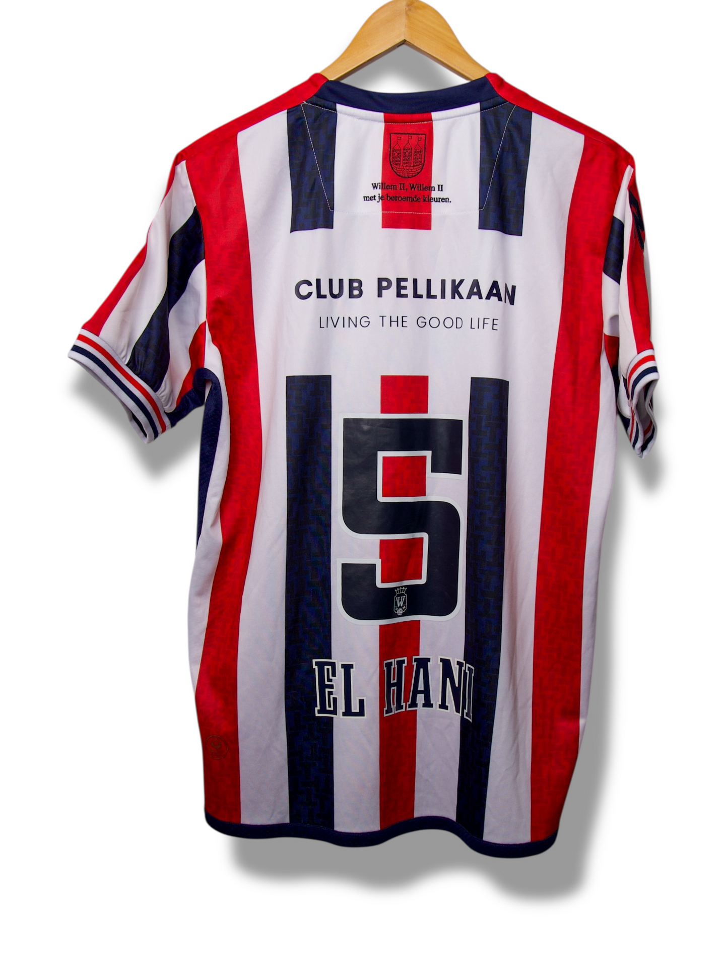 Willem II 2022/2023 Thuis Shirt El Hani #5 (L)