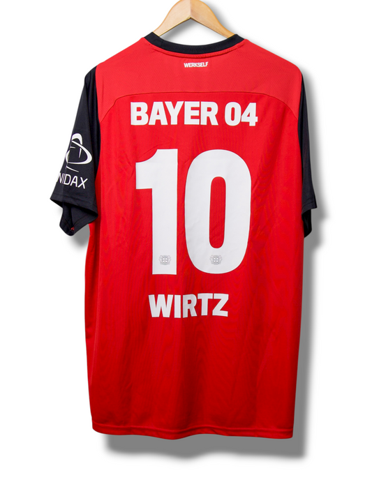 Bayer Leverkusen 2024/2025 Thuis Shirt Wirtz #10 (XXL)